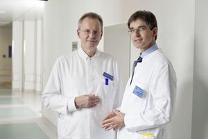 Prof. Dr. S. Teyssen und Prof. Dr. W. Sendt